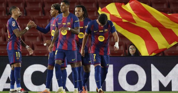 «Барса» легко выходит в 1/8 финала Кубка Испании.