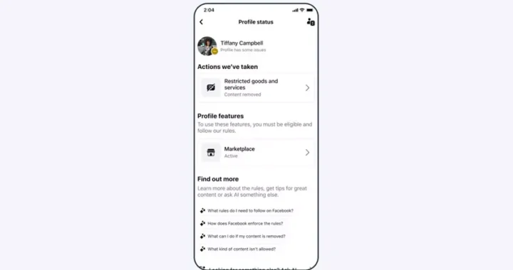 Мета-обновления Поддержка Facebook и Instagram с помощью AI