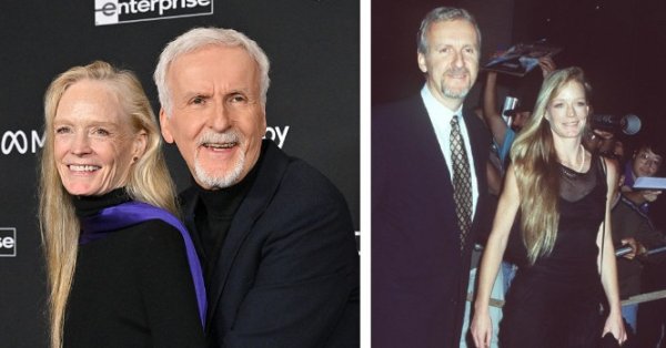 Джеймс Кэмерон, 71 год, до сих пор безумно влюблен в свою коллегу по фильму «Титаник» Сьюзи Эмис, 63 года.