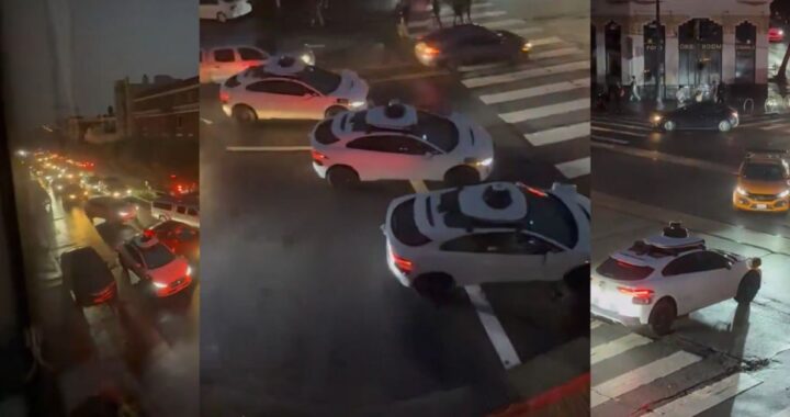 Беспилотные такси заполонили город из-за отключения электроэнергии