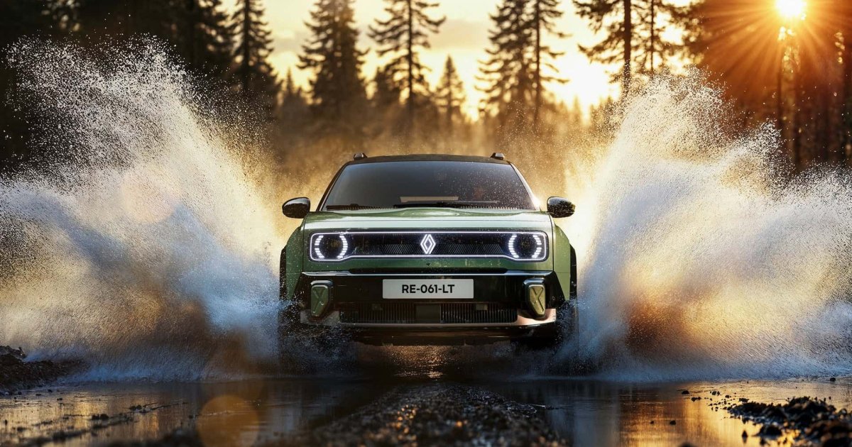 Renault 4 получит полный привод