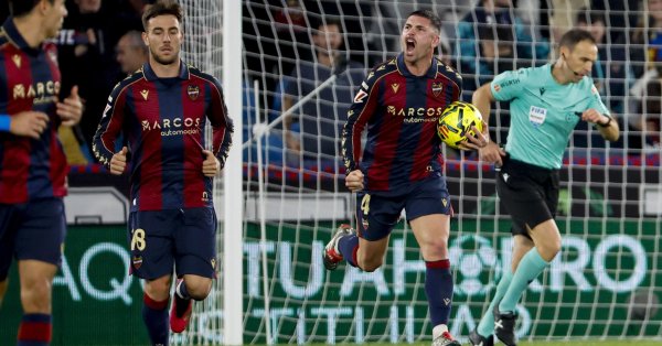 Леванте обыграл «Реал Сосьедад» в добавленное время