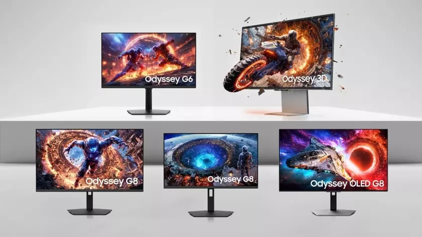 Samsung представила инновационные игровые мониторы Odyssey (2026): среди них первый в мире 6К-дисплей и модель с 3D-графикой без очков