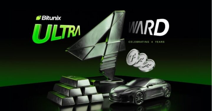 Bitunix отмечает свою четвертую годовщину кампанией Ultra 4ward с вознаграждением в 4 миллиона долларов США.