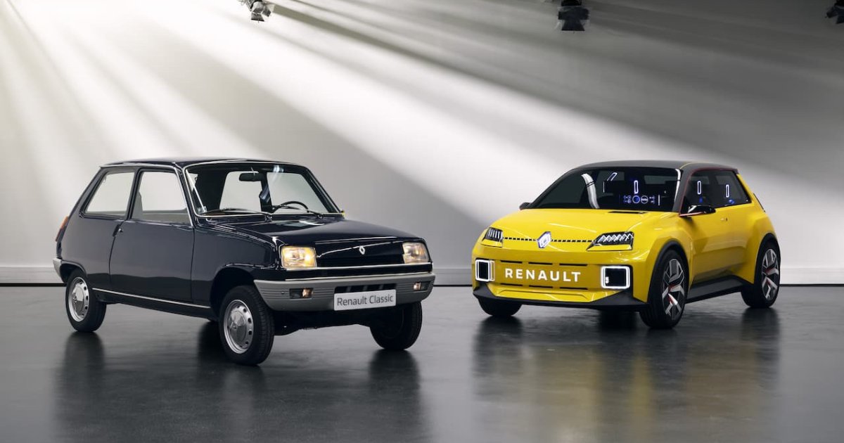 Основные сходства классического Renault 5 и нового EV