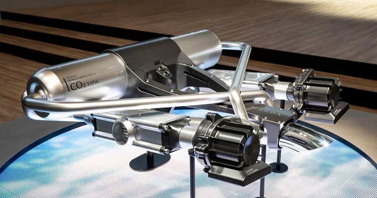 Mazda экспериментирует с дизельными двигателями с отрицательными выбросами