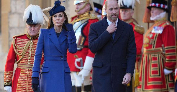 Принц Уильям, принцесса Кейт Миддлтон, королева Камилла и король Чарльз приветствовали президента Германии