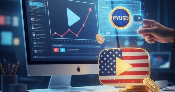 Создатели контента YouTube в США могут получать оплату в стейблкоинах PYUSD