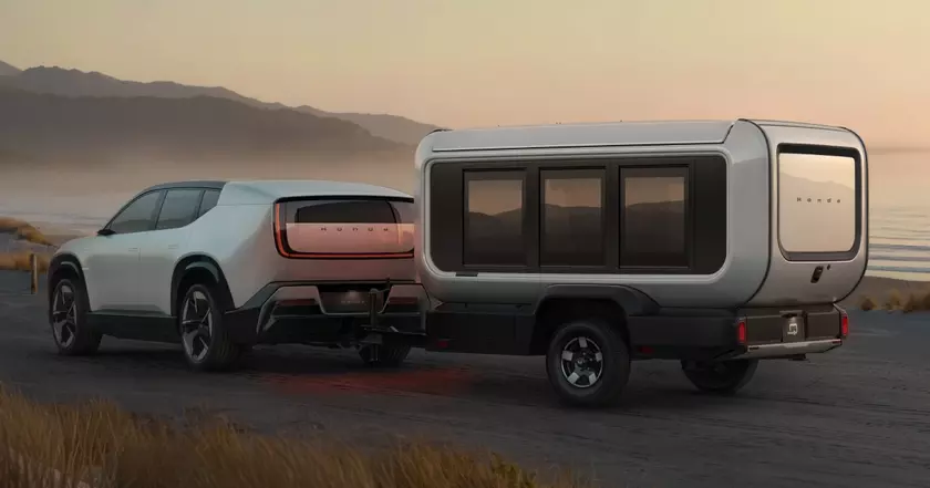 Honda представила концепт туристического прицепа Base Station