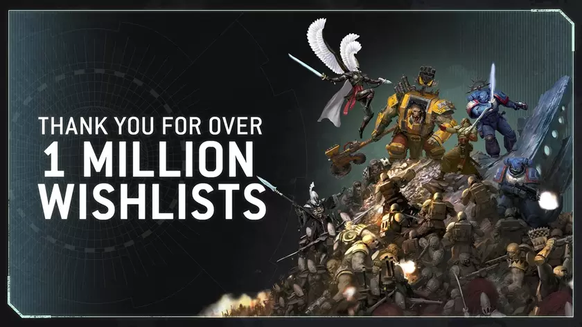 У Бога-Императора не будет недостатка в солдатах: более 1 миллиона геймеров добавили Total War: Warhammer 40,000 в свой список желаний
