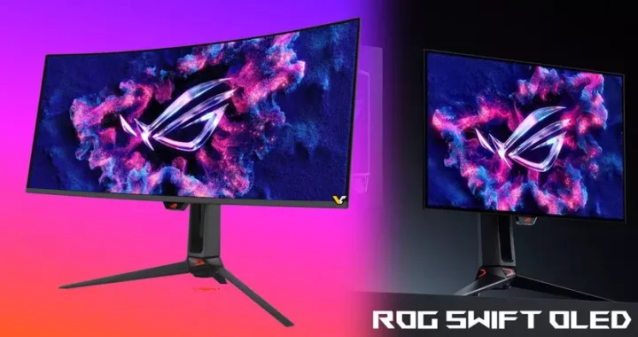 Компания ASUS представила два игровых монитора линейки ROG Swift: 27-дюймовый 4K-Tandem OLED и сверхширокий 34-дюймовый QD-OLED с частотой 360 Гц.
