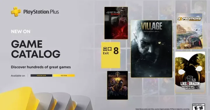 Sony представила новые PlayStation Plus Extra и Premium: Resident Evil Village и Like a Dragon: Infinite Wealth возглавят январскую подборку