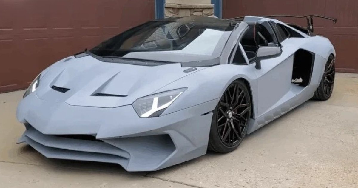 Американец сделал Lamborghini за 17 000 евро