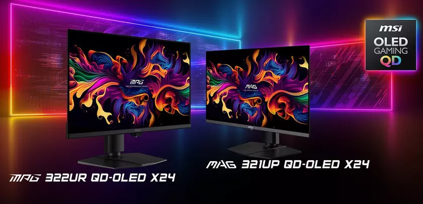 MSI анонсировала два игровых монитора Tandem QD-OLED с пятислойными панелями и инновационной пленкой DarkArmor