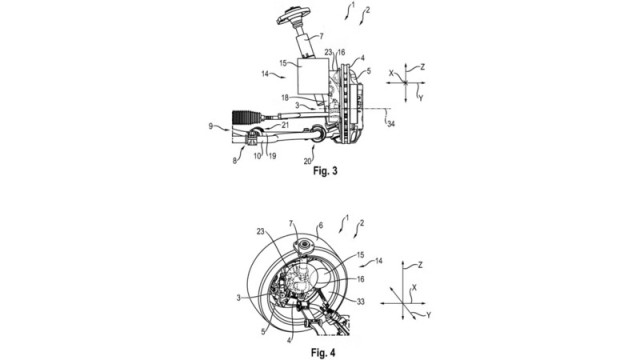 Патент на подвеску Porsche