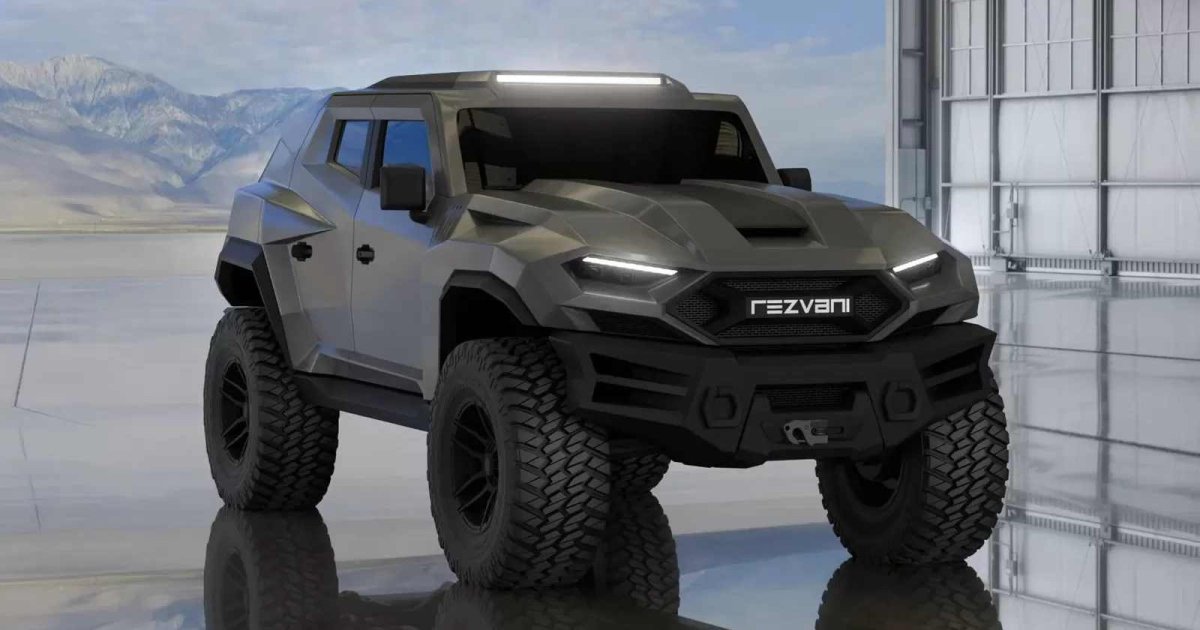 Резвани продемонстрировал свой новый брутальный Танк