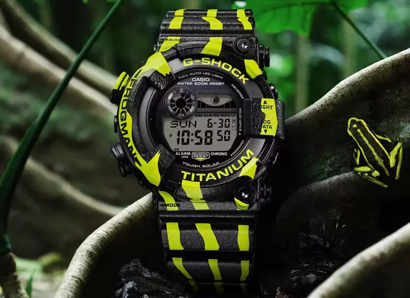 В США стартовали продажи новых Casio G-Shock Frogman с титановым безелем
