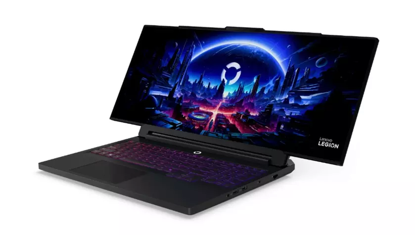 Плюс 8" одной кнопкой: Lenovo представила концепт Legion Pro Rollable — игровой ноутбук с выдвижным OLED-дисплеем