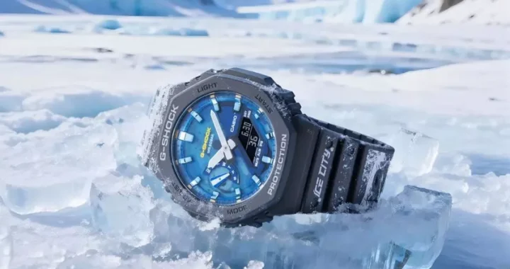 «Застывшее время»: Casio представила лимитированные часы G-Shock GA-2100 Harbin City Edition
