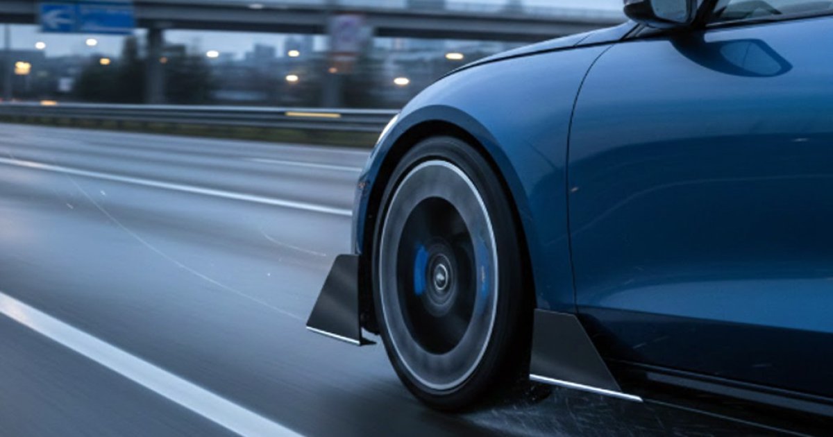 Гениальное решение подавляет сопротивление воздуха на колесах.