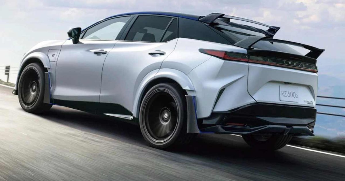 Lexus показал свой самый быстрый электромобиль