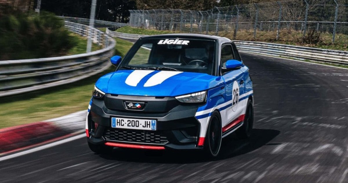 Это самая медленная машина, когда-либо проезжавшая Нюрбургринг.