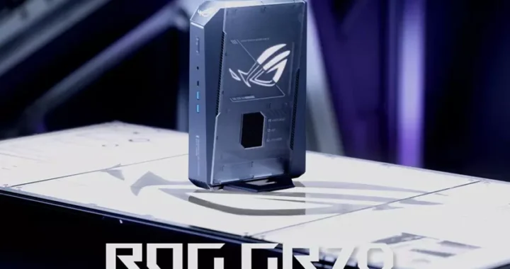 Мини-ПК может быть геймером: Asus представила ROG GR70 с флагманским процессором Ryzen 9 и ноутбуком GeForce RTX 5070