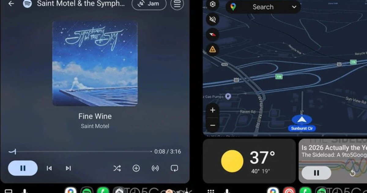 Новый Android Auto повышает безопасность вождения