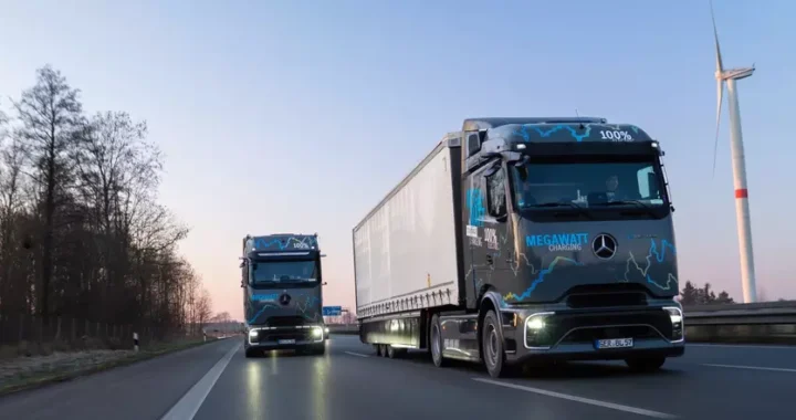 Mercedes-Benz Trucks тестирует мегаваттную зарядку на маршрутах дальнего следования