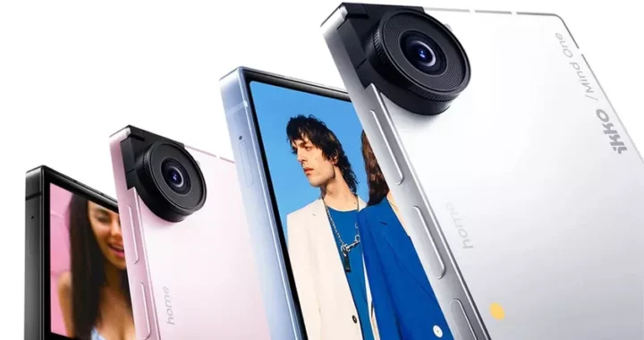 Концептуальный AI-смартфон iKKO MindOne размером с банковскую карту с откидной камерой и физической QWERTY-клавиатурой представлен на выставке CES 2026