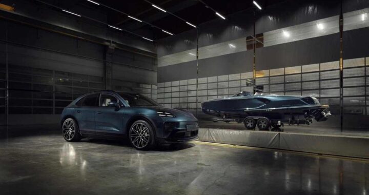 Porsche показал Macan в стиле моторной лодки