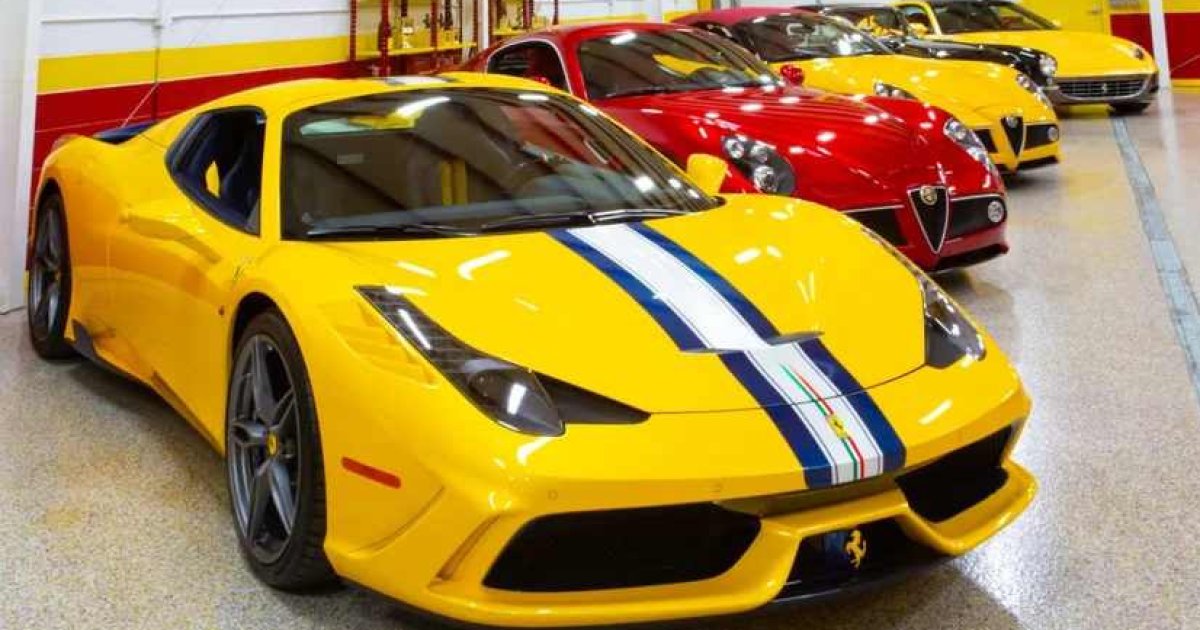 Коллекция Ferrari продана за более чем 100 миллионов долларов
