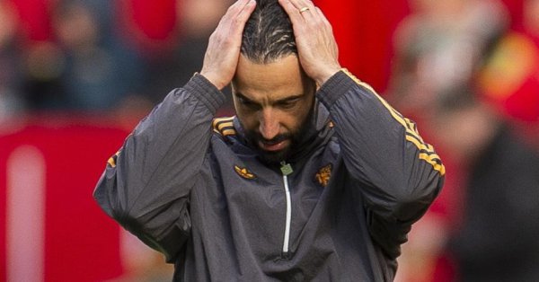 Стала известна реакция Аморима на его увольнение из «Манчестер Юнайтед»