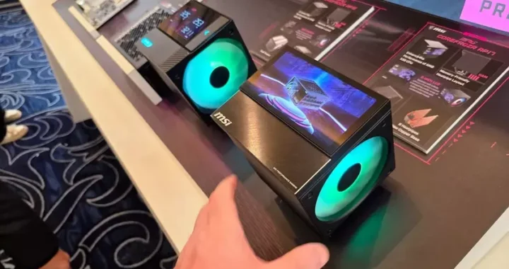 MSI представила двухбашенные кулеры MPG CoreFrozr AP15 и AP17 с большими съемными дисплеями