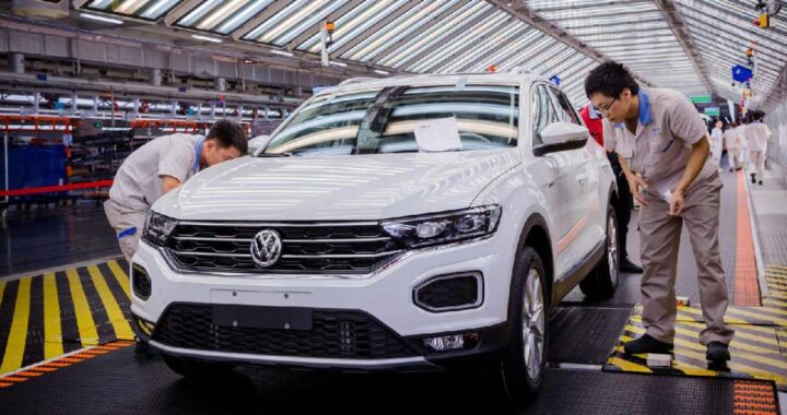 Volkswagen опустился на третье место по продажам в Китае