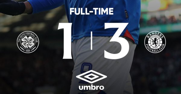 Рейнджерс обыграли Селтик 3:1 на выезде