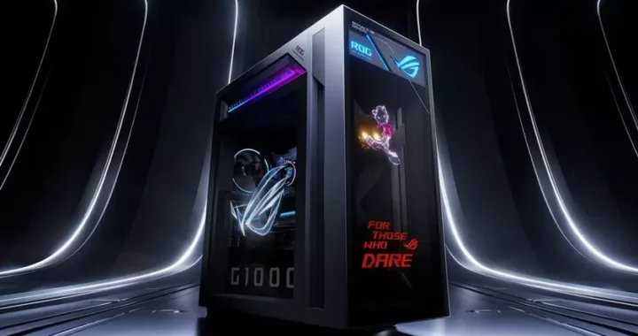 На это можно смотреть вечно: Asus представила ROG G1000, первый в мире игровой ПК с голографическими вентиляторами AniMe Holo