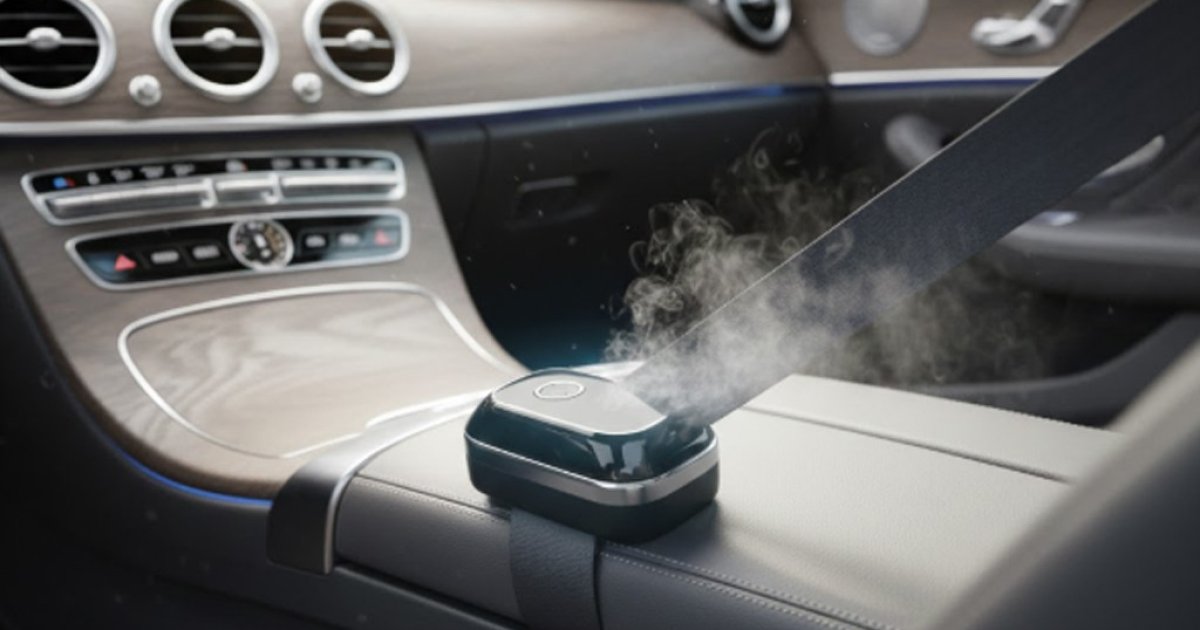 Знаете ли вы, что такое активный ионизатор ремней безопасности?