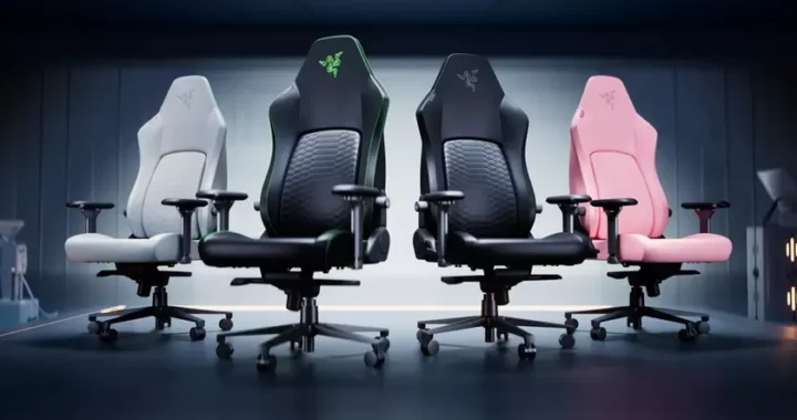 Razer выпустила игровое кресло Iskur V2 NewGen с крутой системой поясничной поддержки HyperFlex и использованием новых материалов Razer EPU.