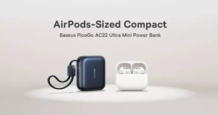 Baseus представила ультракомпактный павербанк PicoGo AC22 Ultra Mini, который легко спутать с чехлом для TWS-наушников