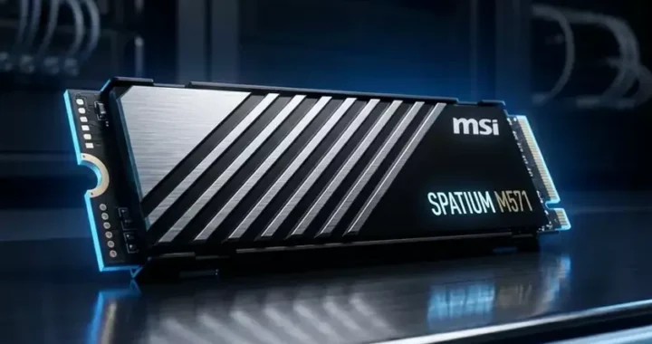 Компания MSI представила флагманский SSD-накопитель Spatium M571 DLP с поддержкой SSD PCIe 5.0, скоростью до 14 ГБ/с и технологией предотвращения потери данных.