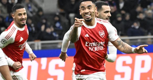 7 из 7. Арсенал тоже не простил Интеру, бразилец забил два гола