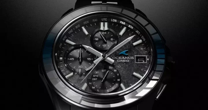 Лимитированные часы Casio Oceanus Manta OCW-S7000CN1A серии Calm Night дебютировали в США