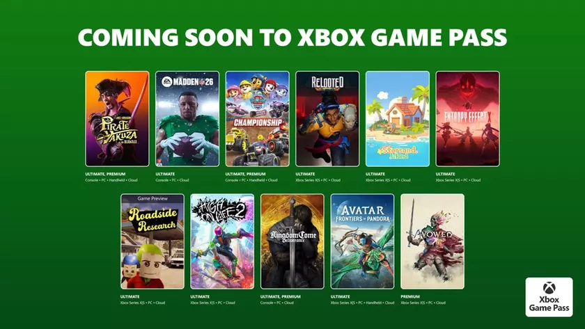 Microsoft представила февральские новинки Xbox Game Pass: среди них Kingdom Come: Deliverance, High on Life 2 и Avatar: Frontiers of Pandora