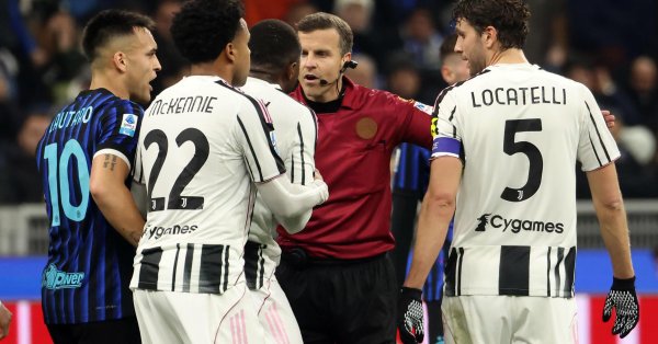 Зрелище! Интер обыграл Юве, спорная красная карточка разрушила Дерби Италии