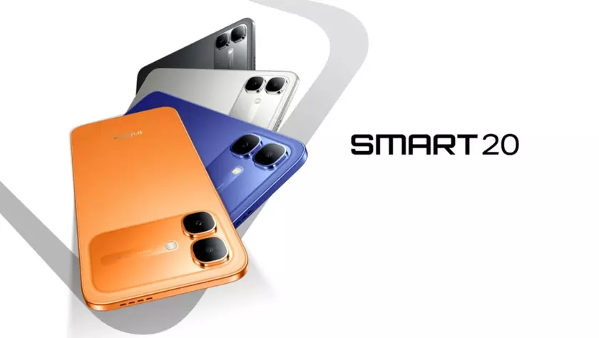 Infinix Smart 20: 120 Гц и Android 16 для тех, кто не спешит