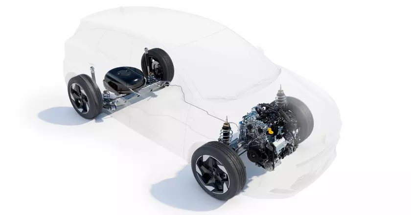 Новый Renault Captur Eco-G 120 может работать на бензине и газе и имеет запас хода 1400 км.