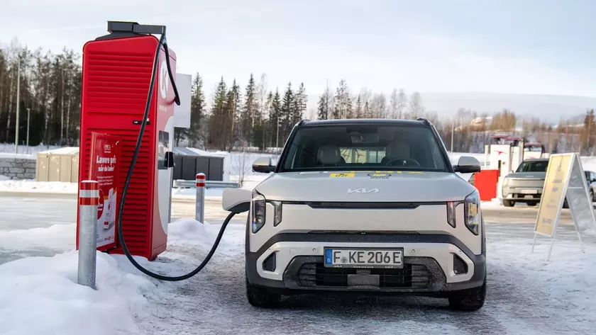 Kia EV2 принял участие в строгих испытаниях при минусовой температуре в Норвегии