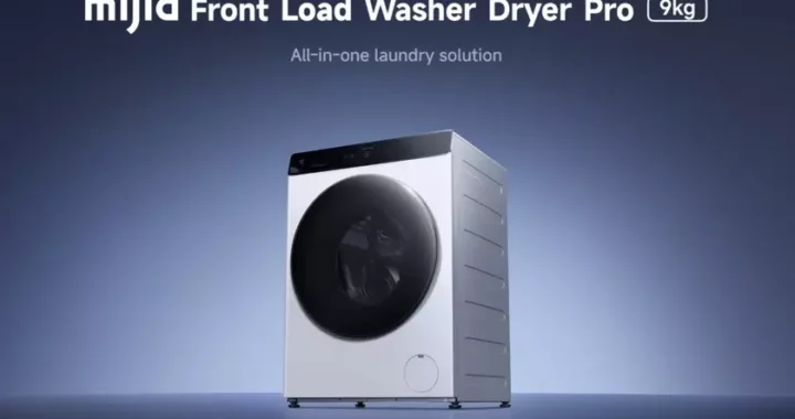 Xiaomi расширяет присутствие в Европе: Mijia Front Load Washer Dryer Pro 9kg вышла на рынок Великобритании