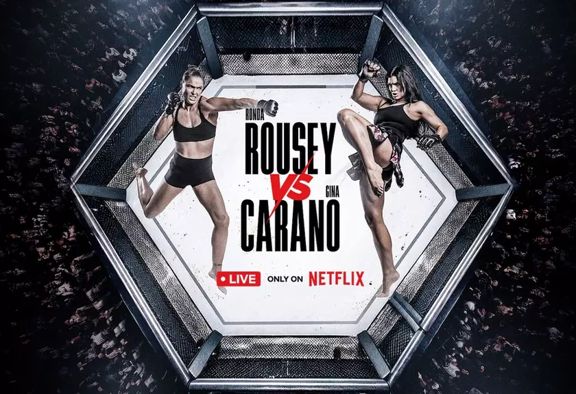 Netflix проведет первую в истории платформы трансляцию боя MMA в прямом эфире